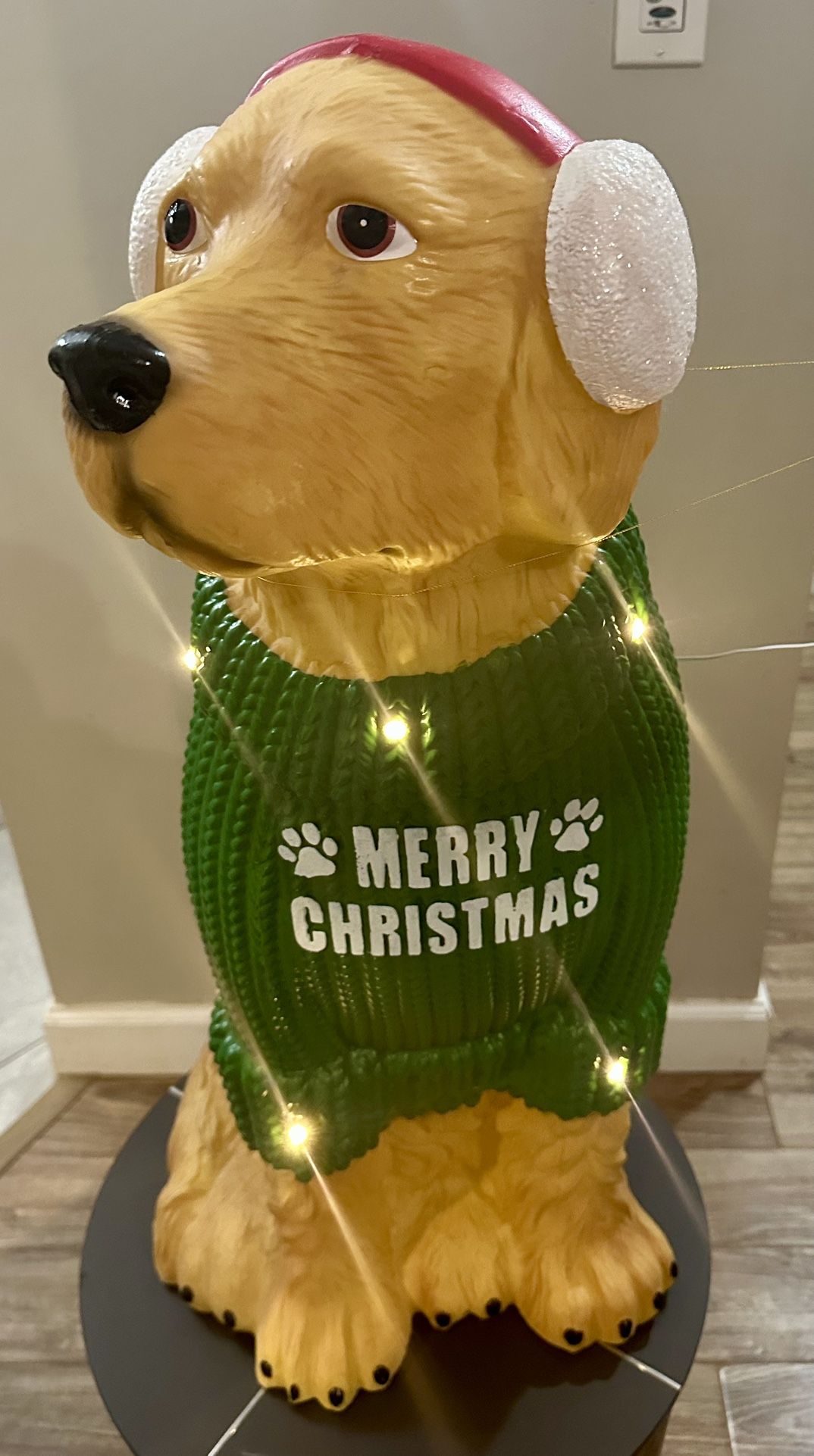 Christmas Golden Retriever Decoration