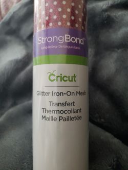 Glitter Iron On Mesh
