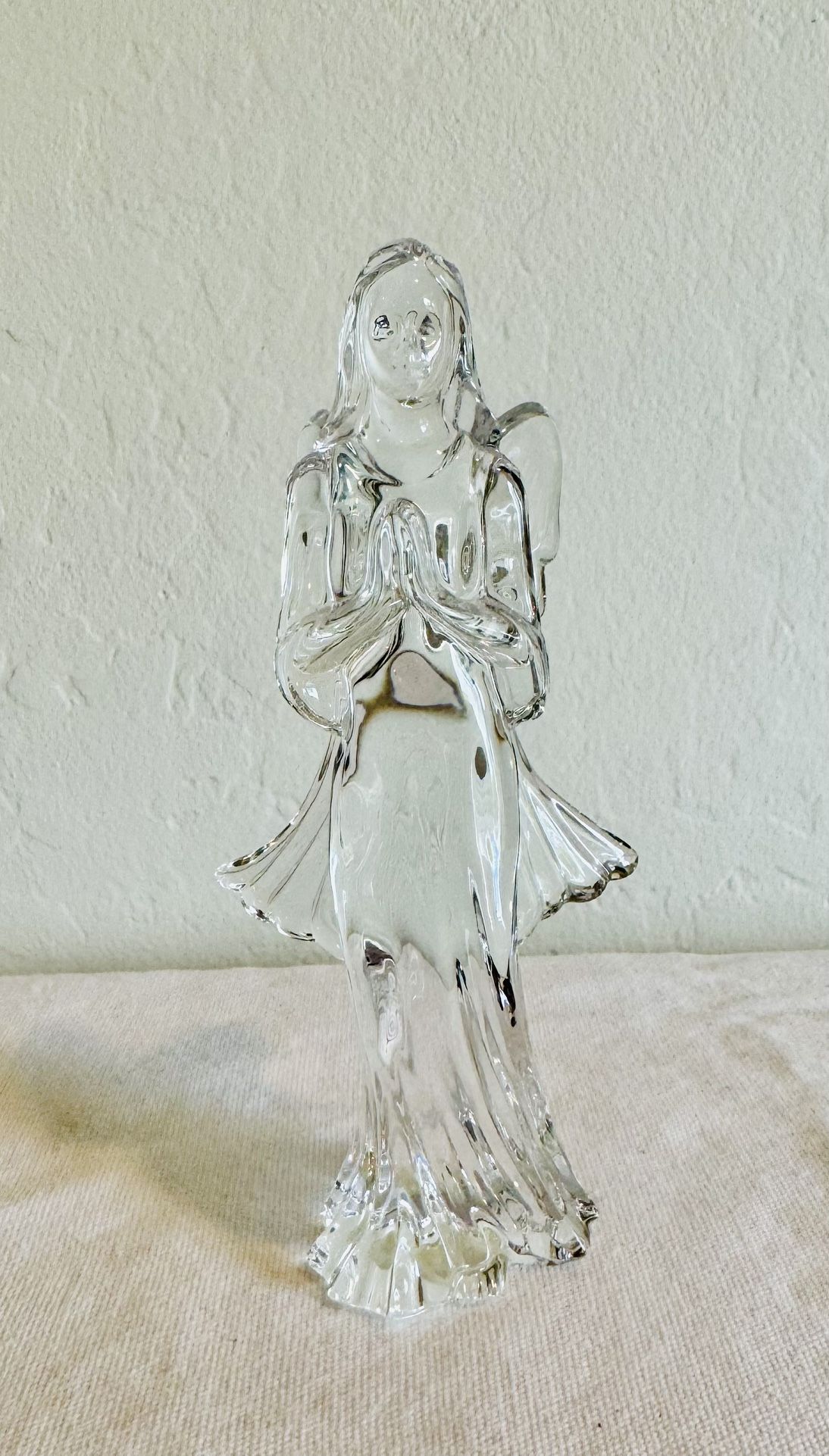 Waterford Crystal Angel of Grace Figurine 128699 Praying 6-1/2"