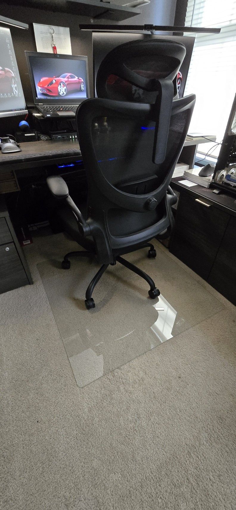 Tempered Glass Chair Mat