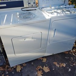 Gas Dryers And Electric Glass Top Stove