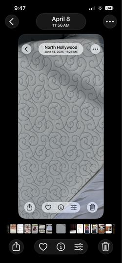 Bed frame and temp prophetic mattress