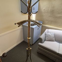 Brass Coat Hanger 