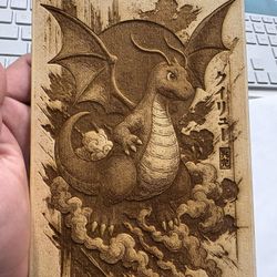 Laser Engraving Images On 11in X 23in Flat Basswood