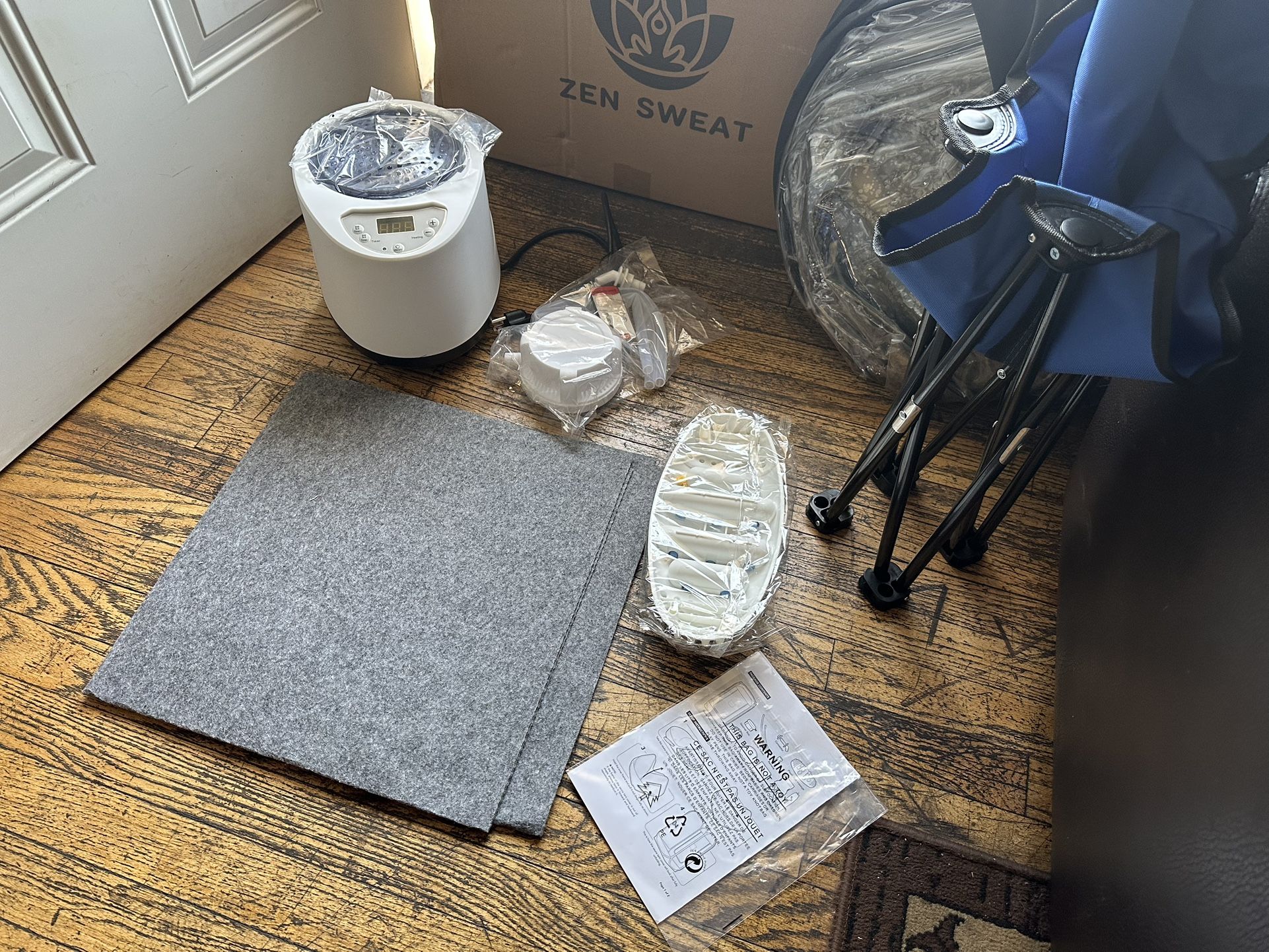 Personal Steam Sauna In Perfect Condition NEW In Box