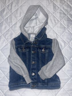 Toddler Denim/cotton Combo Jacket 24mos