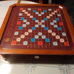Vtg 1990 LTD Edition Franklin Mint Scrabble Game