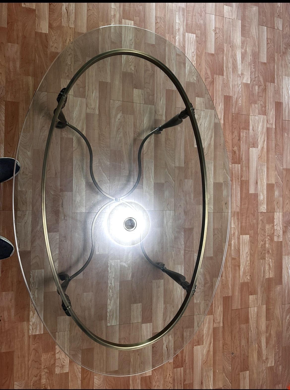 Glass Coffee Table And Side Table