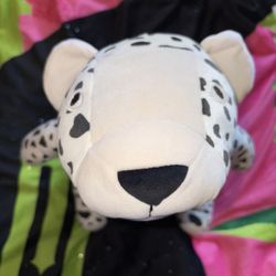 Pillowfort Weighted Charcoal Cheetah Plush