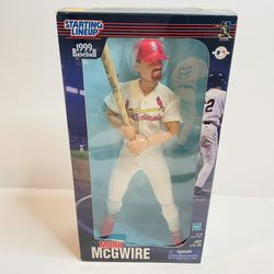 Starting lineup Mark McGwire 1999 baseball action figure