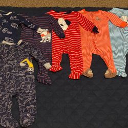 9 Month Baby Zip Up Onesies!