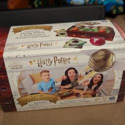 Harry Potter Catch The Golden Snitch, A Quidditch Board Game for Witches, Wizards and Muggles, Family Game Ages 8 & up