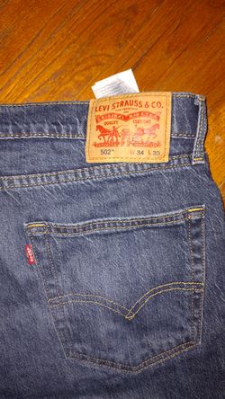 Mens Levis Jeans 502 34x30