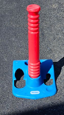 Toys, Fisher Price track, Toddler baseball stand