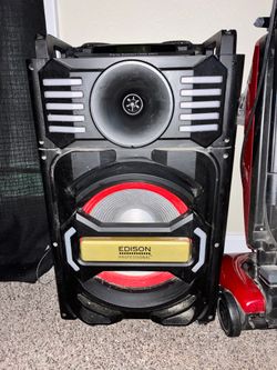 Karaoke Edison professional1000 Bluetooth and lights  party system