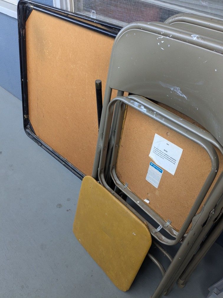 Vintage Samsonite Card Table