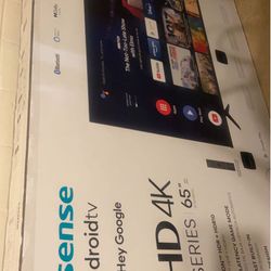 65 Flat Screen New In The Box