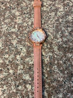 women's  fashionable casual business  Quartz watch digital fisl pu strap button.
