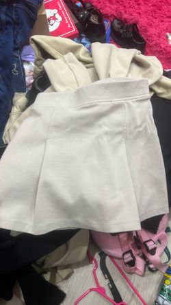 School pants, shorts, and shirts