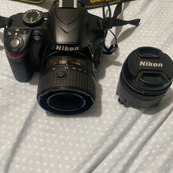 Nikon D3200 Digital Camera WITH XIT PRO SERIES UV FILTER  & TWO BATTERIES