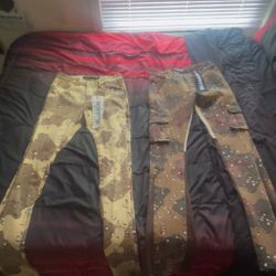 2 Valabasas stacked jeans 