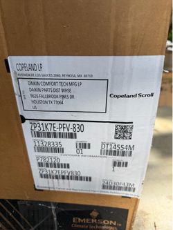 Copeland Compressor 2.5 ton 410A