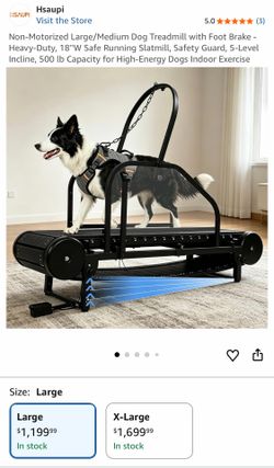 DOG TREADMILL SLATMILL - NEW IN BOX
