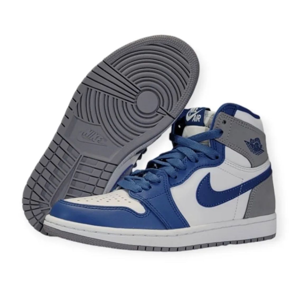 Nike Air Jordan 1 Retro High Size 4 / 5.5 Womens OG True Blue Shoes 