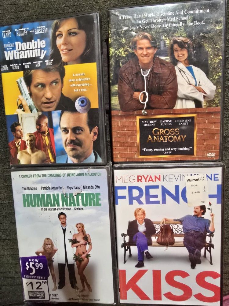 4 DVDs