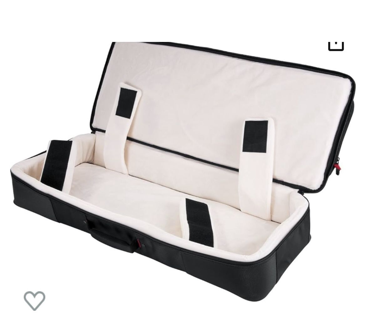 Keyboard Heavy Duty Case With Backpack Removable Straps 49” 