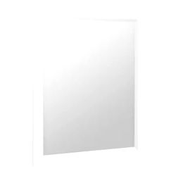Shaila 24 in. W x 31 in. H Rectangular Framed Vertical/Horizontal Mounted Wall Bathroom Vanity Mirror in White