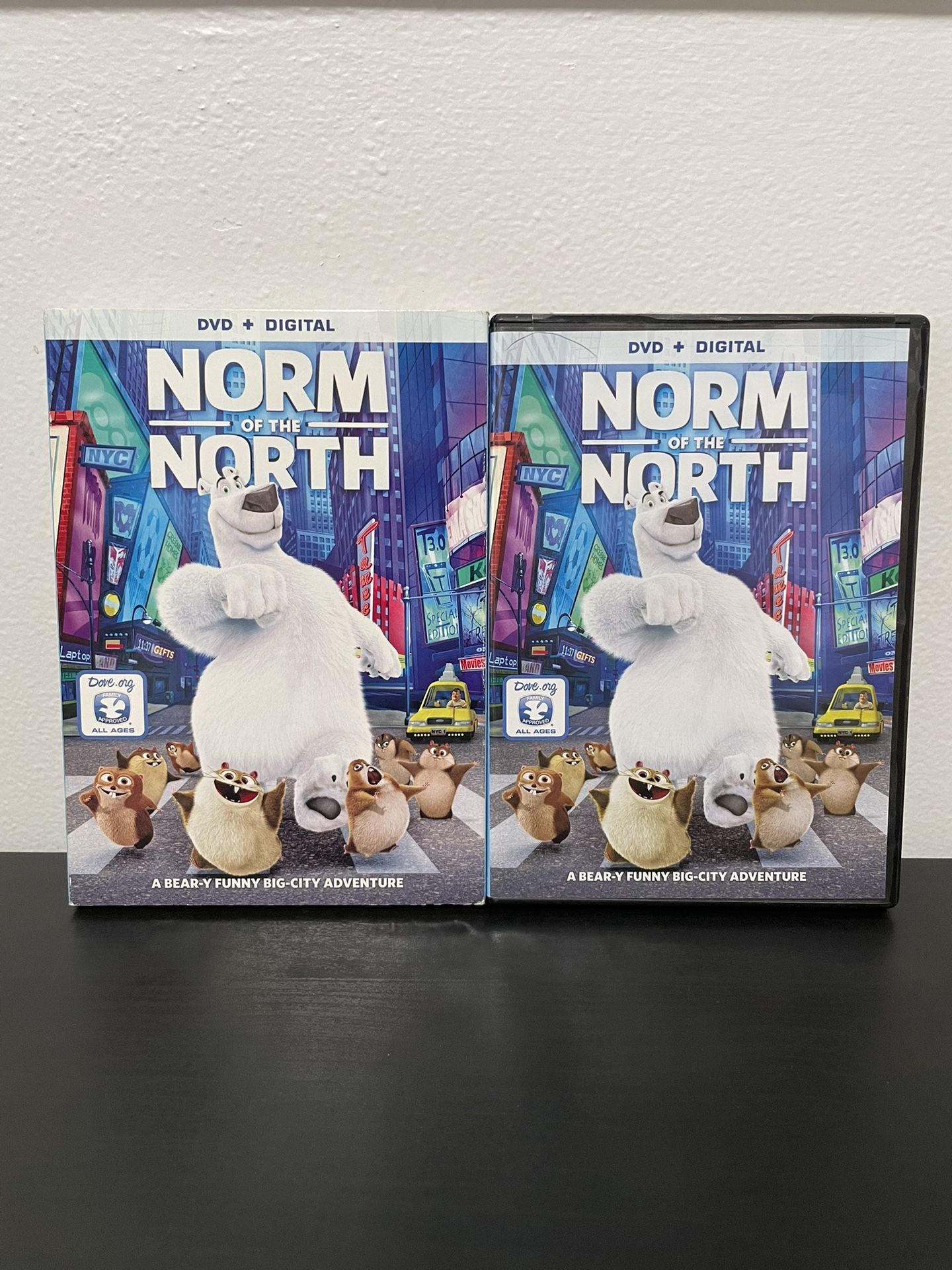 Norm Of The North DVD Movie w/ Slipcover Rob Schneider Bear Animated Kids 2015