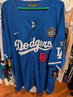 Dodgers Jersey Number 8 Hernandez 6xl