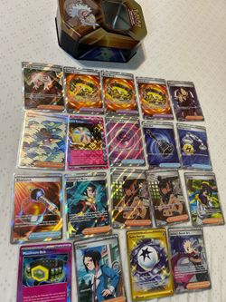 Pokemon lot 19 card bundle full art ultra rare trainer cards Ascended heroes pitch black surging