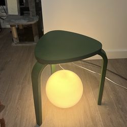 IKEA KYRRE Green 3-Legged Stool