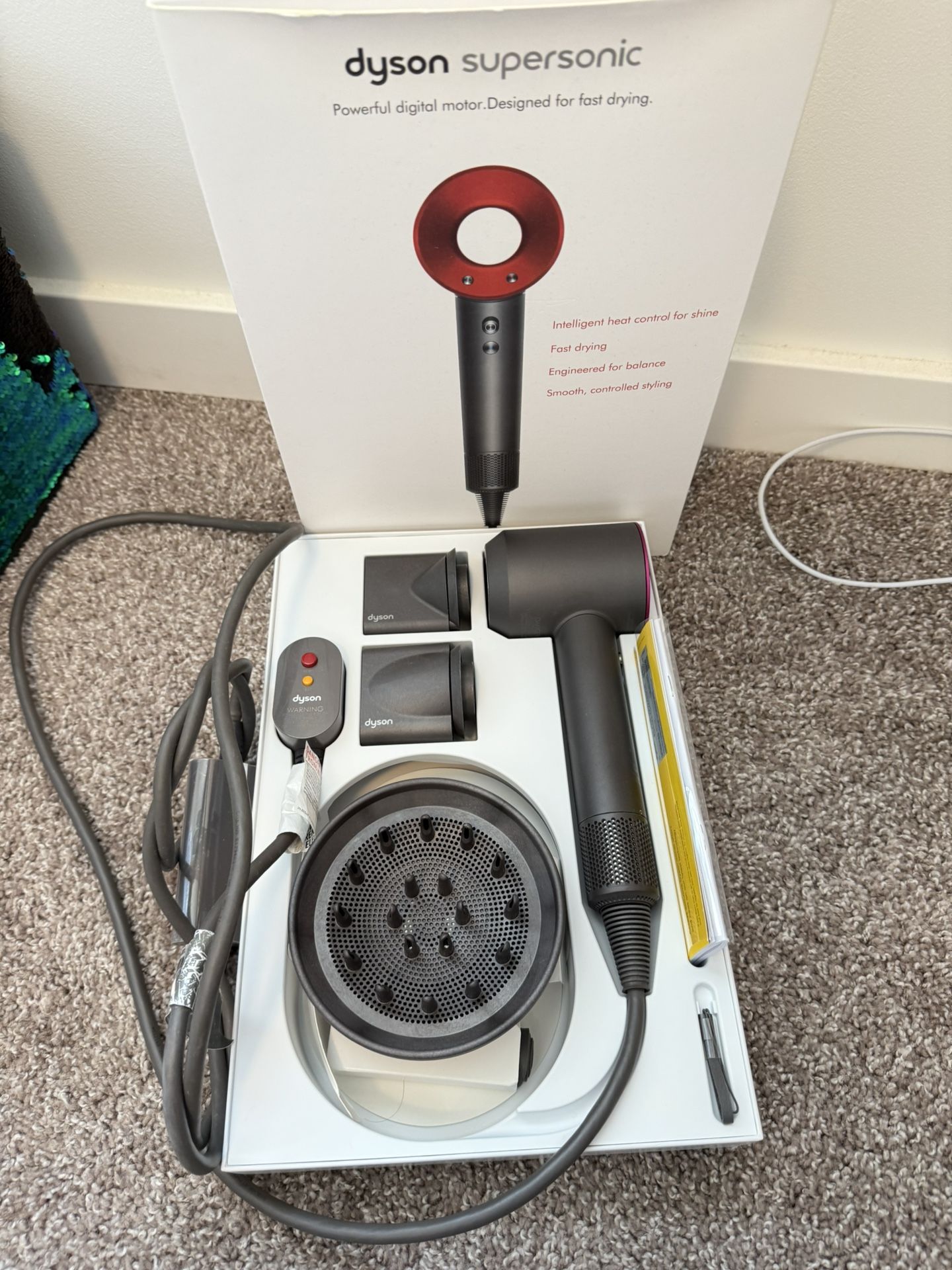 Dyson Supersonic Hair Dryer — Complete Set!