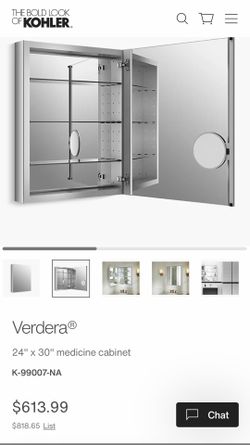 Kohler medicine cabinet