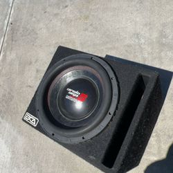 12in Subwoofer And Amp