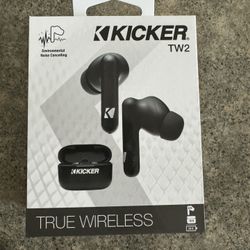 Kicker TW2 Earbuds. Brand New.