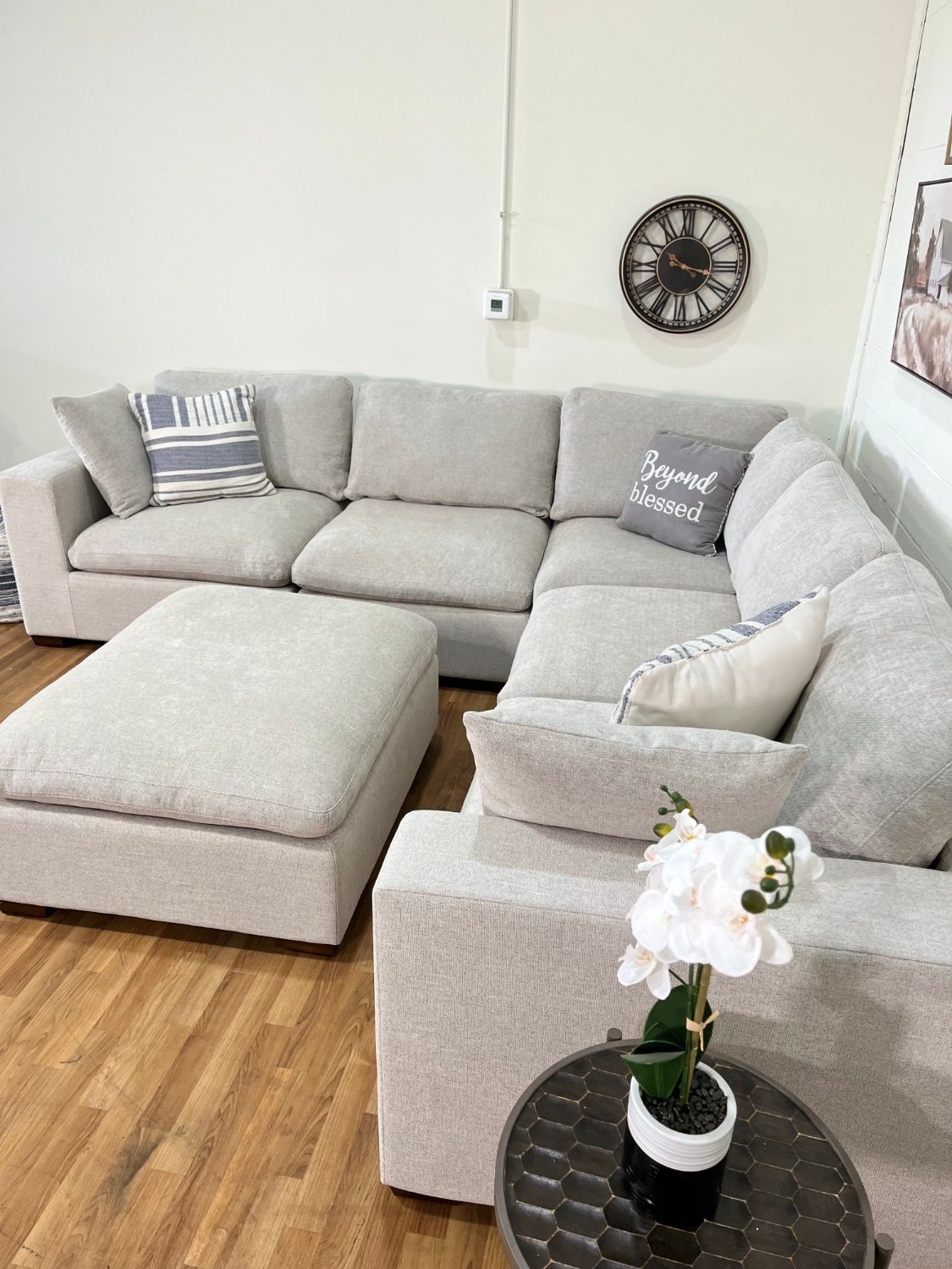 Lowell 6pc Modular Cloud Couch | Free Delivery