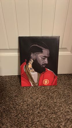 Nipsey Hussle painting