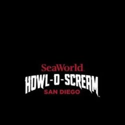 SeaWorld Howl-O-Scream +Single Use Front Line of Fear San Diego Ticket