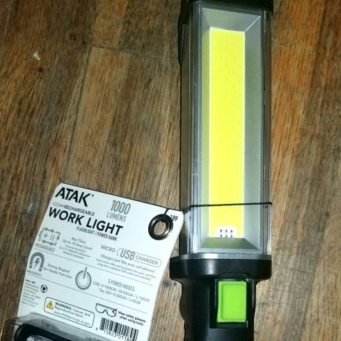 atak 1000 lumen rechargeable flashlight Tactical for Ruger American free use ATAK RECHARGEABLE LED FLASHLIGHT for