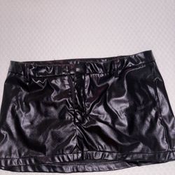 Leather Skirt Size Small. Worn 1x