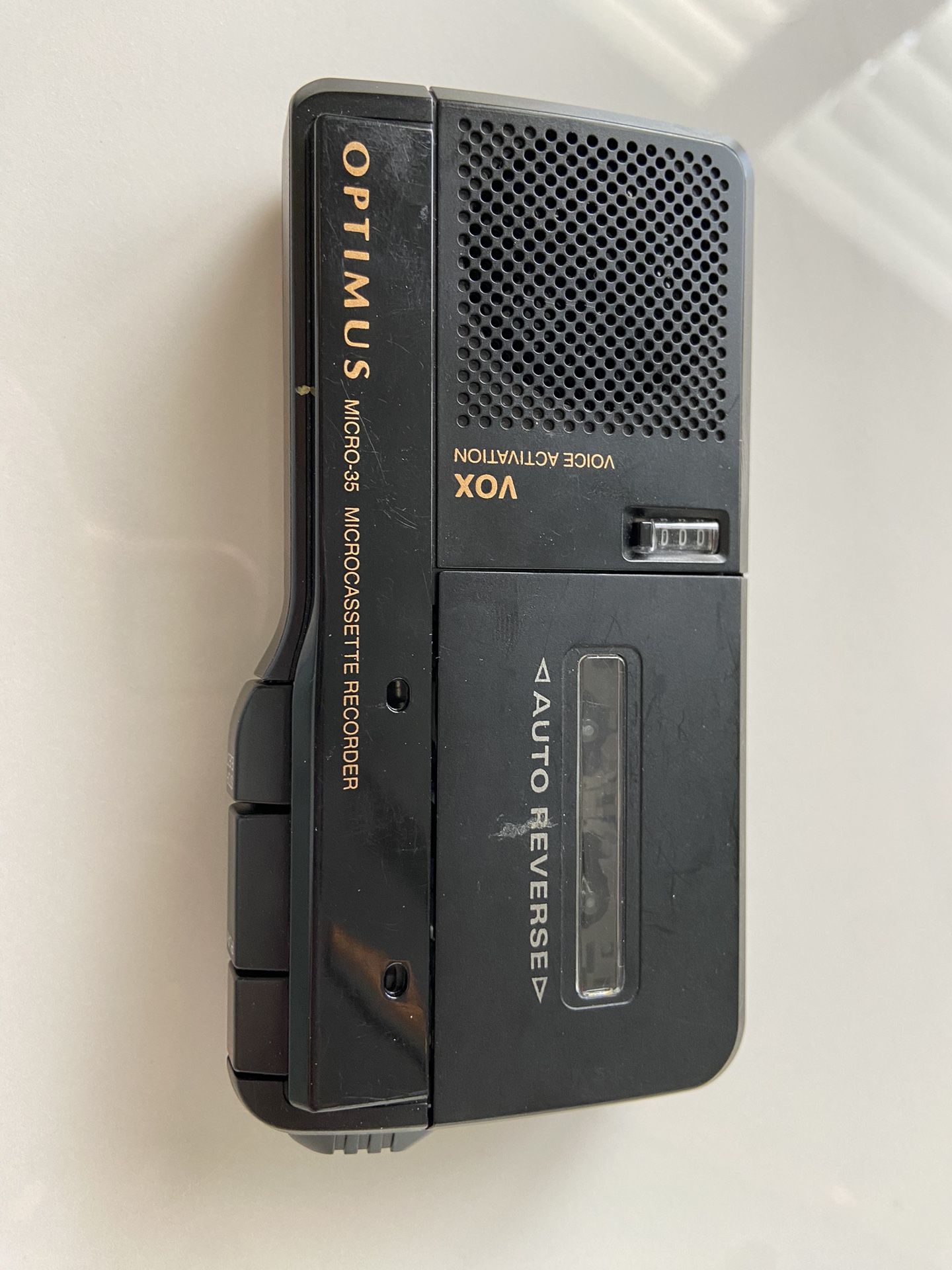 Optimus Micro 35 Microcassette Recorder