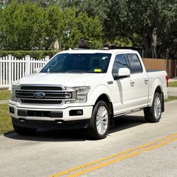 2018 FORD F-150 LIMITED WHITE 104248 V6 DE 430 HP 🛻💨 #Ford #F150 #Truck #Car #Vehicle