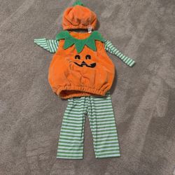 Toddler Pumpkin Costume 12-18 Months 