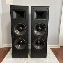 Klipsch KLF-10 KLF 10 Main / Stereo Speakers (Pair).