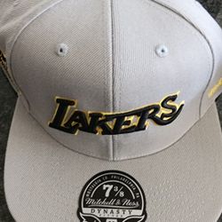 Lakers Hat, Size 7 3/8, 50th ANNIVERSARY EDITION