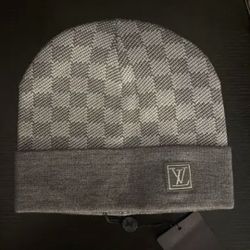 Grey Lv Beanie